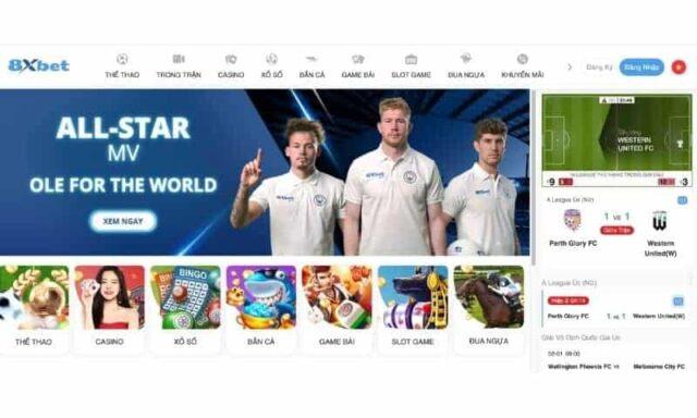 Giới thiệu về 8xbet – Đỉnh cao trải nghiệm cá cược trực tuyến